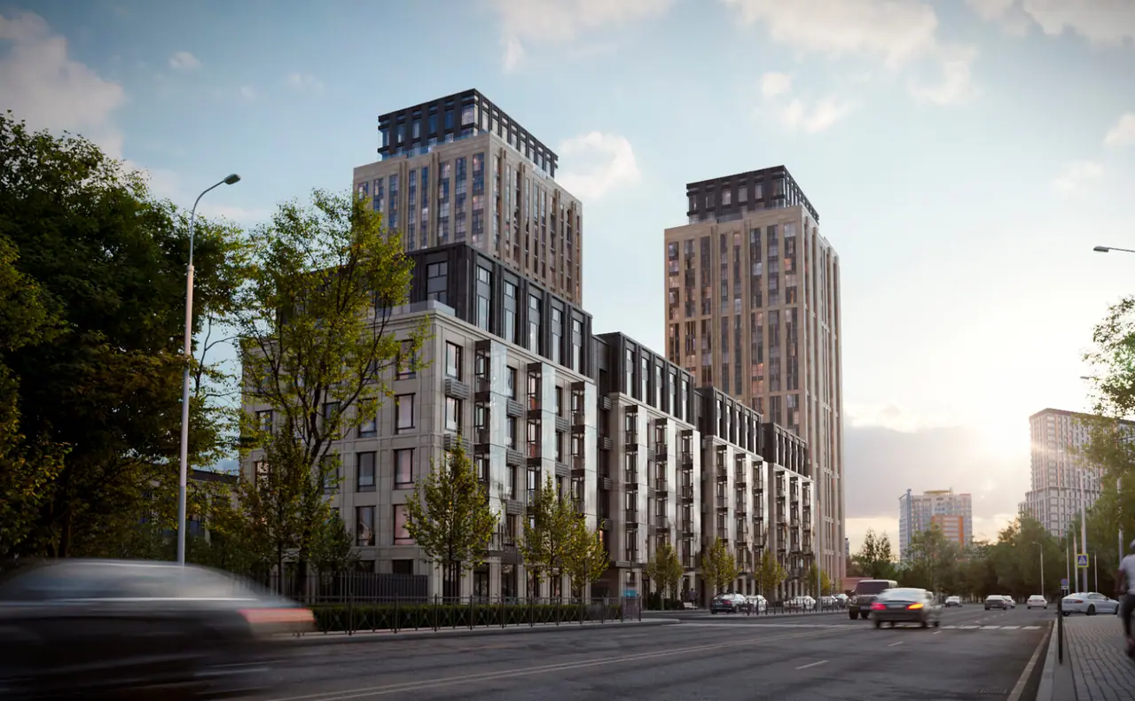 ЖК Dream Towers: рендер застройщика