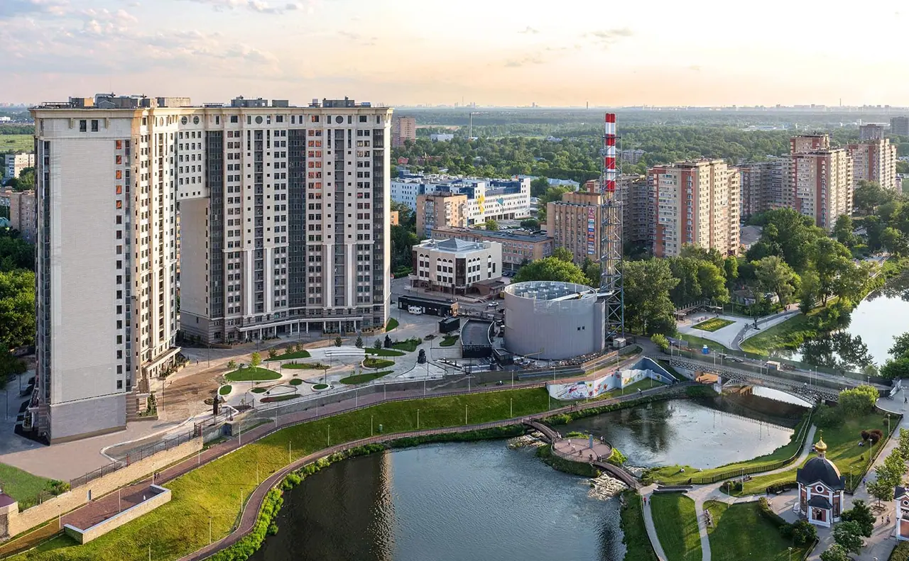 ЖК RIVER HOUSE Щелково: рендер застройщика